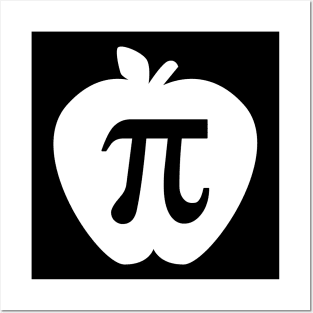 Apple pi -classic nerd riddle Posters and Art